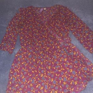 Flower pattered romper